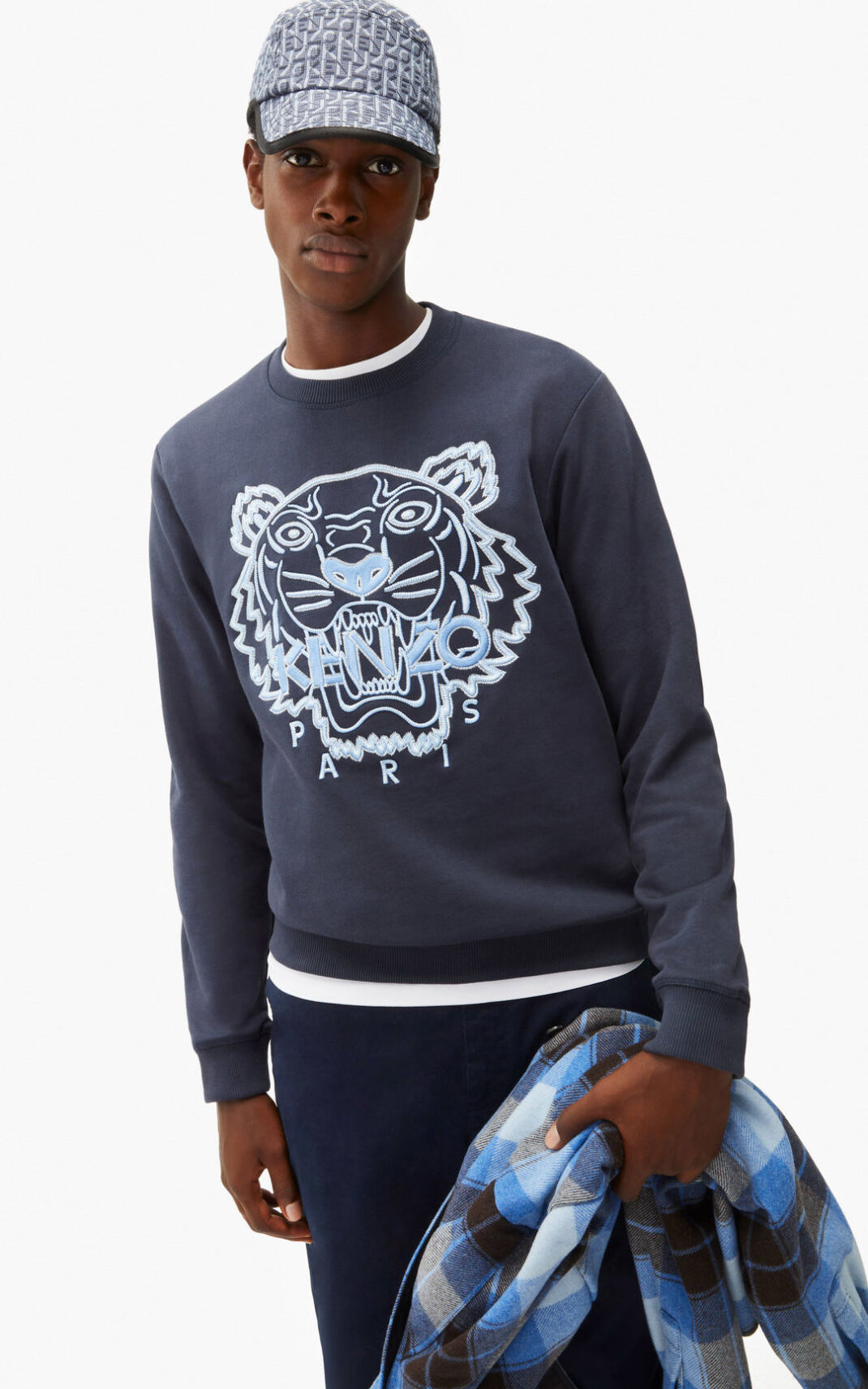 Kenzo Tiger Sweatshirt Herr | 19705-SDCK